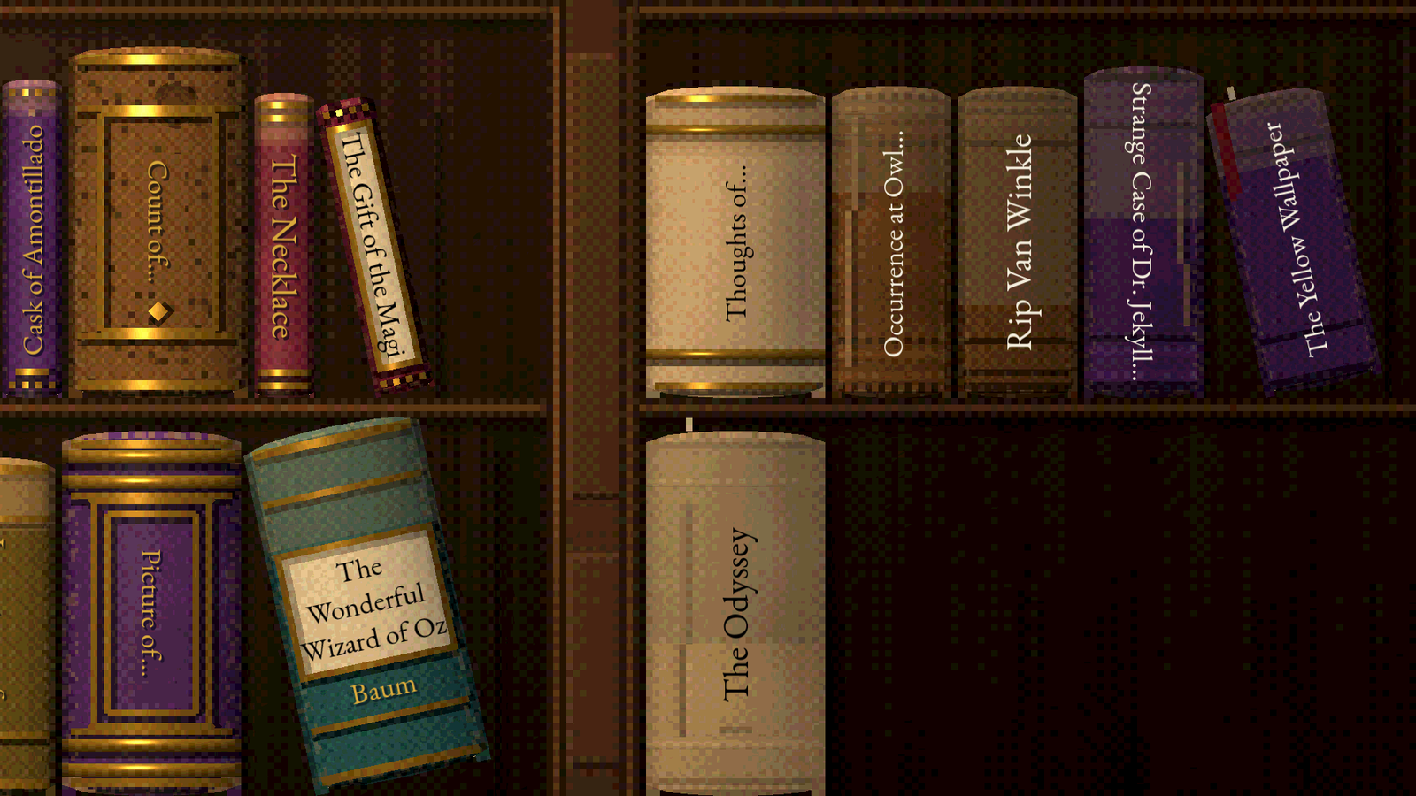 See what you've worked on and watch your library grow.